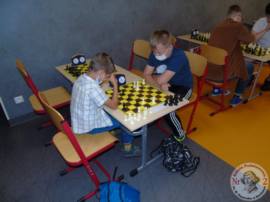 Otwarty turniej szachowy w SP nr 2 w Kartuzach