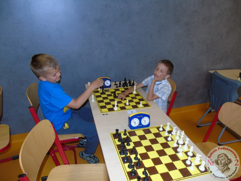 Otwarty turniej szachowy w SP nr 2 w Kartuzach