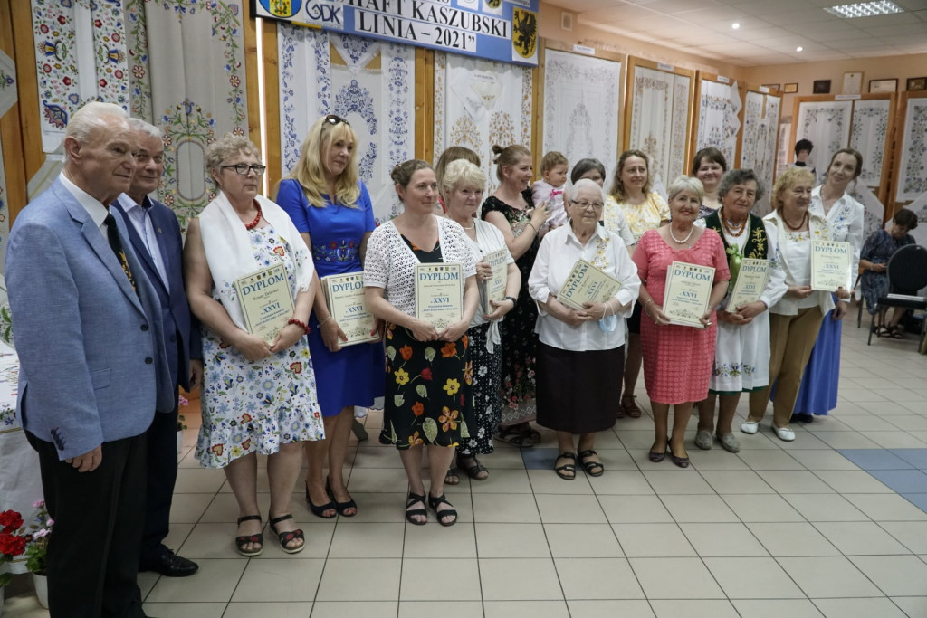 XXVI Wojewódzki konkurs Haftu Kaszubskiego - Linia 2021