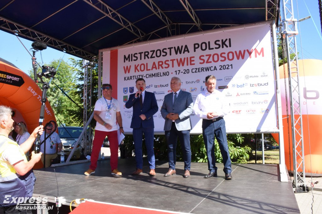 Kolarskie Mistrzostwa Polski - otwarcie w Chmielnie