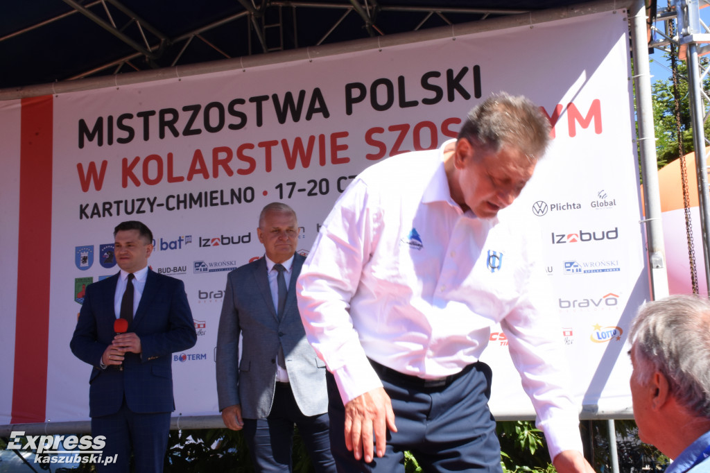 Kolarskie Mistrzostwa Polski - otwarcie w Chmielnie