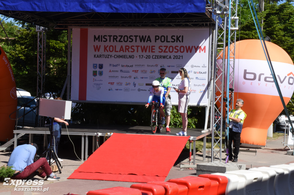 Kolarskie Mistrzostwa Polski - otwarcie w Chmielnie