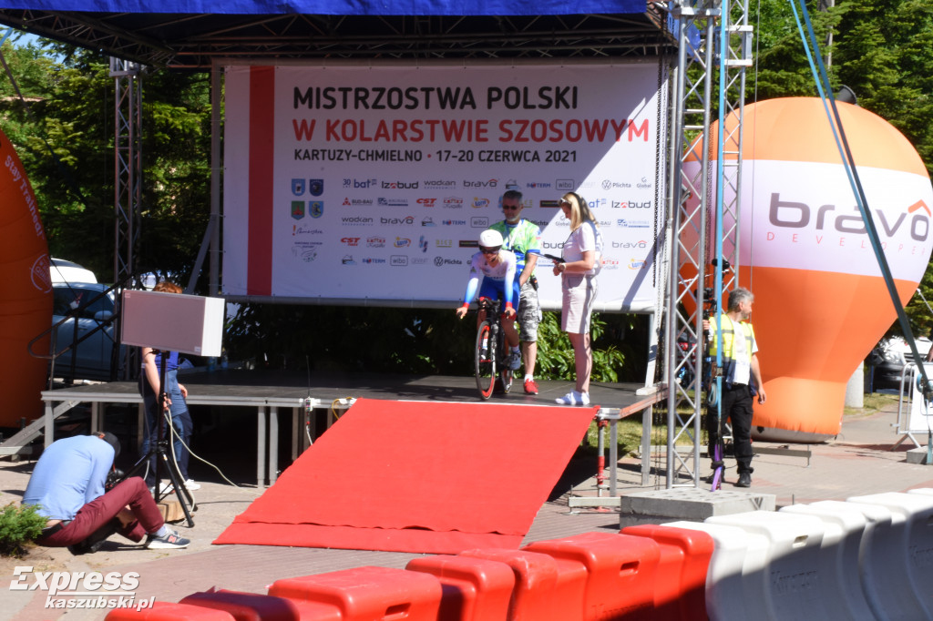 Kolarskie Mistrzostwa Polski - otwarcie w Chmielnie
