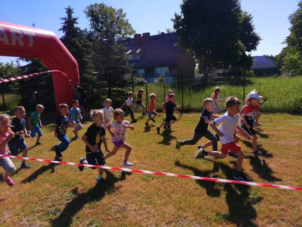 Bieg Przedszkolaka w Baninie