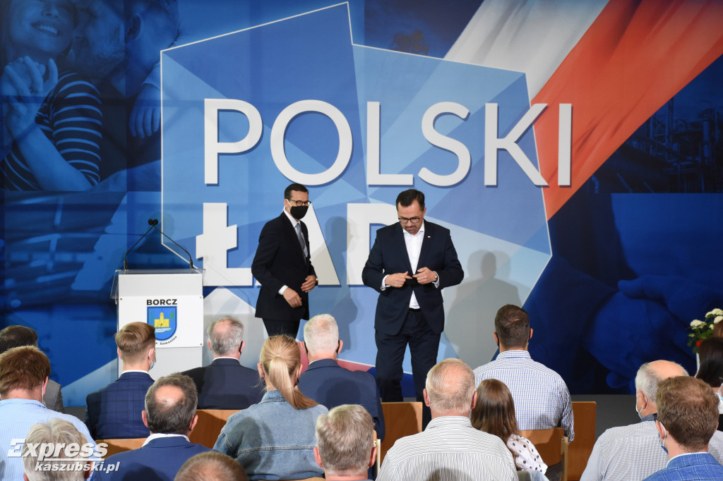 Premier Mateusz Morawiecki w Borczu