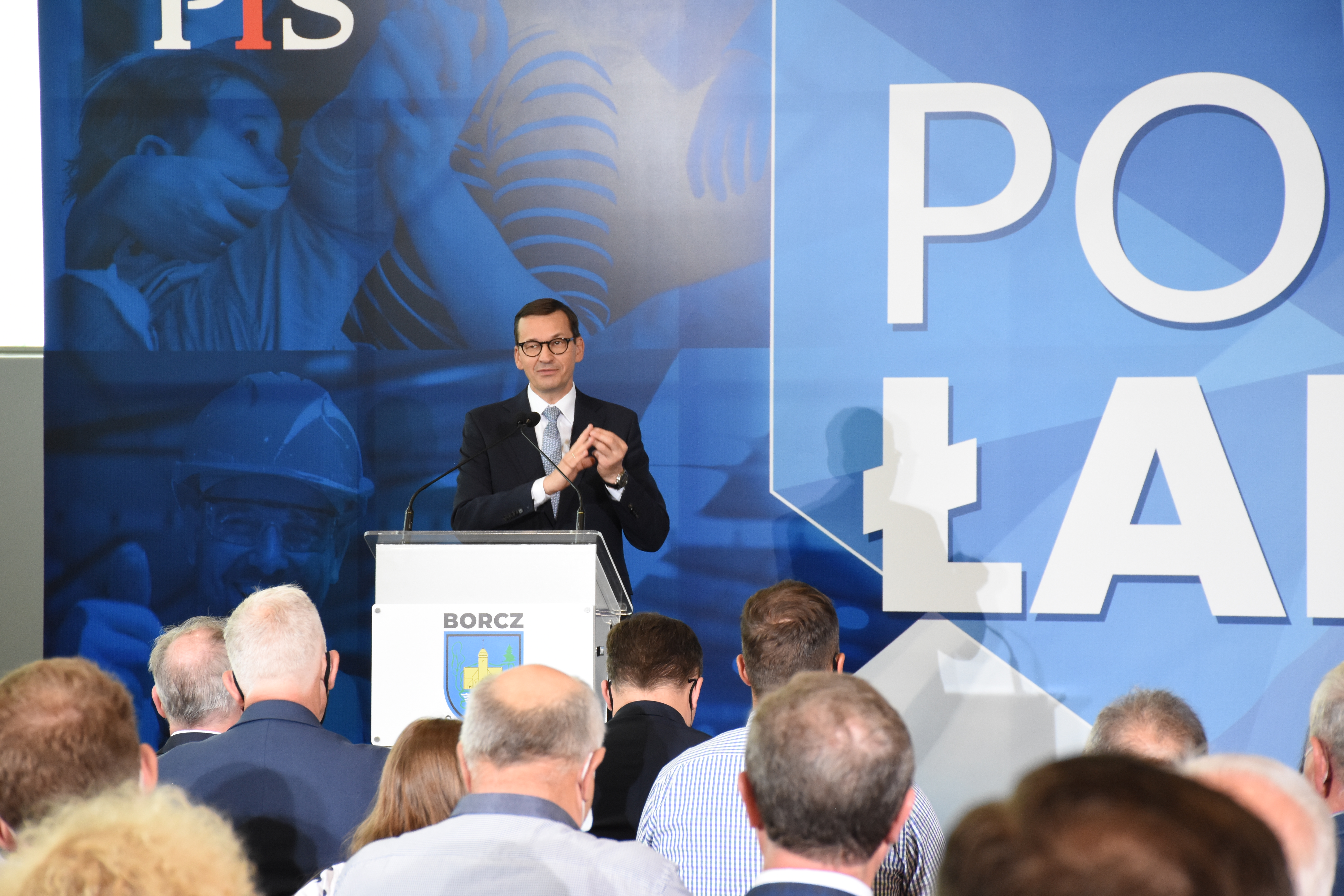 Premier Mateusz Morawiecki w Borczu