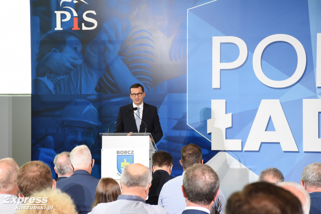 Premier Mateusz Morawiecki w Borczu