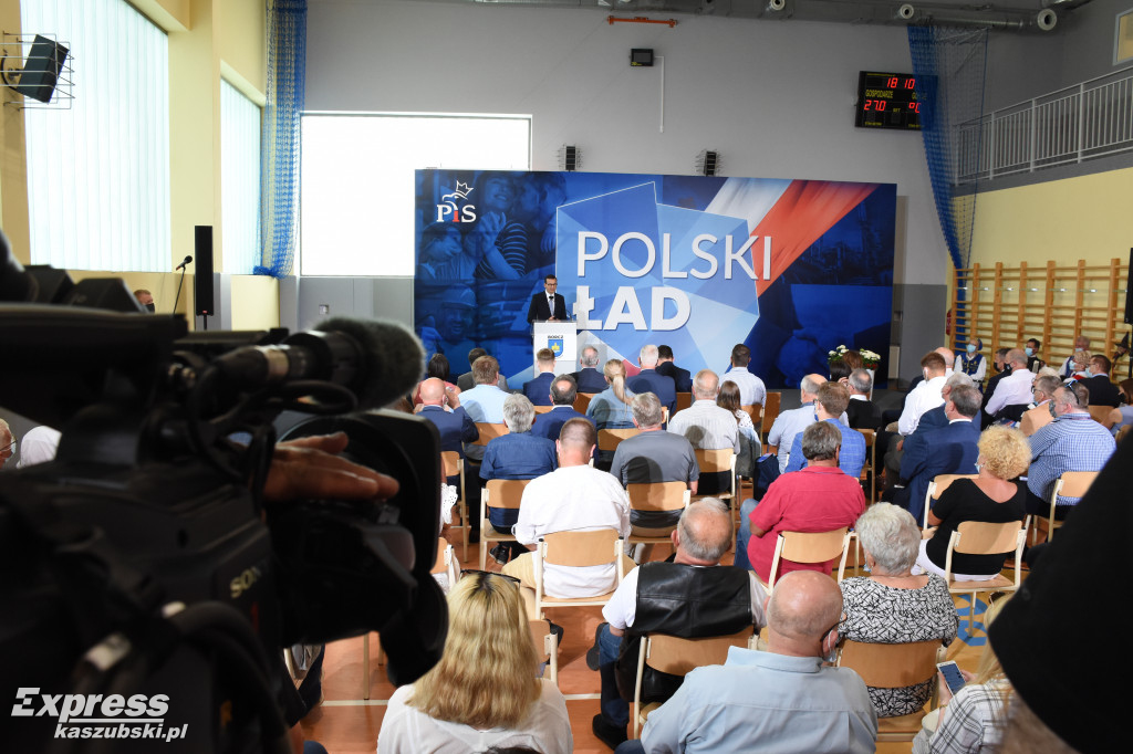 Premier Mateusz Morawiecki w Borczu