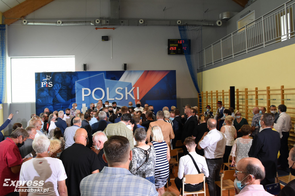Premier Mateusz Morawiecki w Borczu