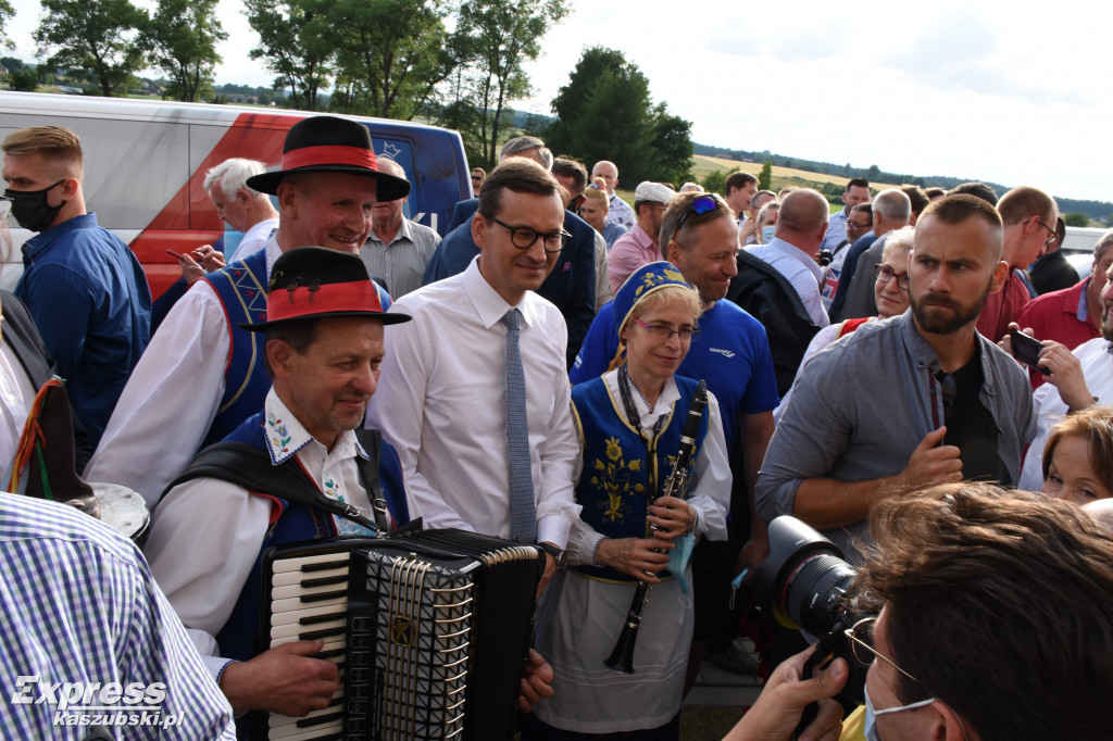 Premier Mateusz Morawiecki w Borczu