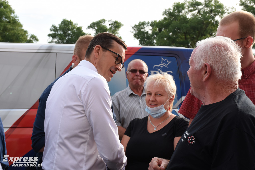 Premier Mateusz Morawiecki w Borczu