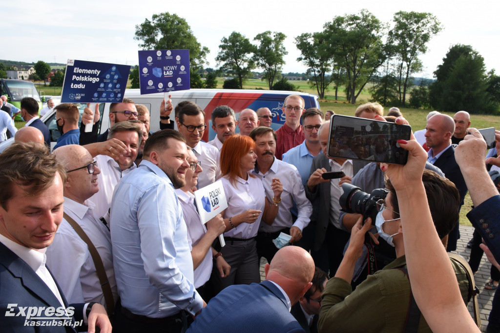 Premier Mateusz Morawiecki w Borczu