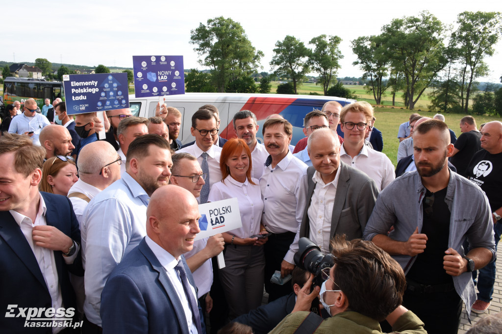 Premier Mateusz Morawiecki w Borczu