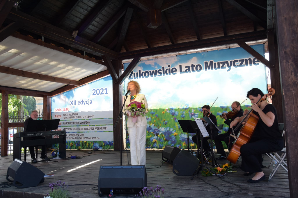 Alicja Majewska w Żukowie