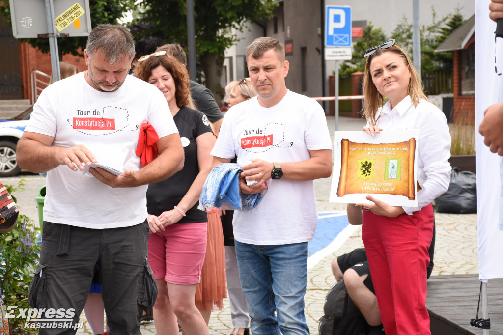 Tour de Konstytucja w Kartuzach