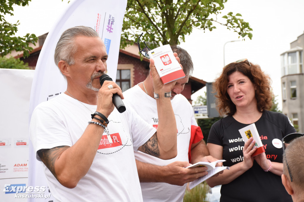 Tour de Konstytucja w Kartuzach