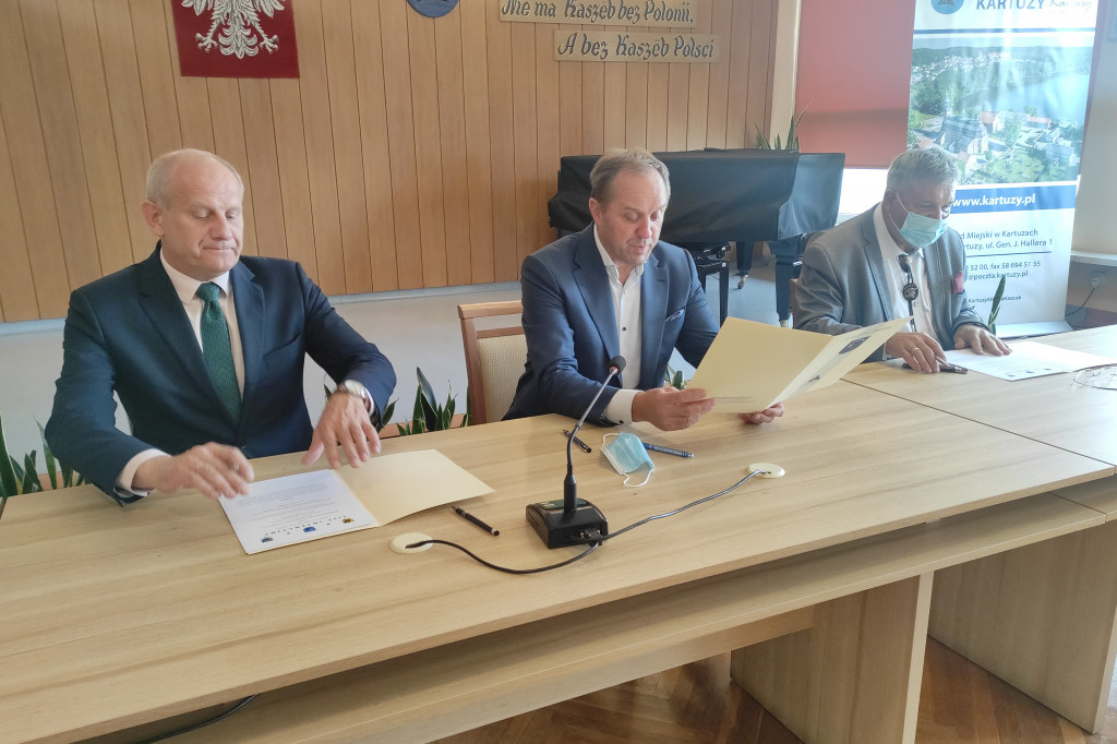 Podpisanie listu intencyjnego ws. budowy ścieżek rowerowych