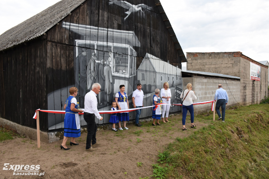 Mural w Kamienicy Szlacheckiej