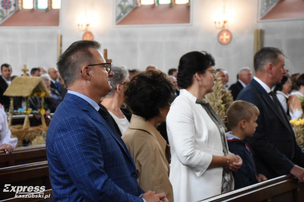 Uroczystość dożynkowa w Przodkowie