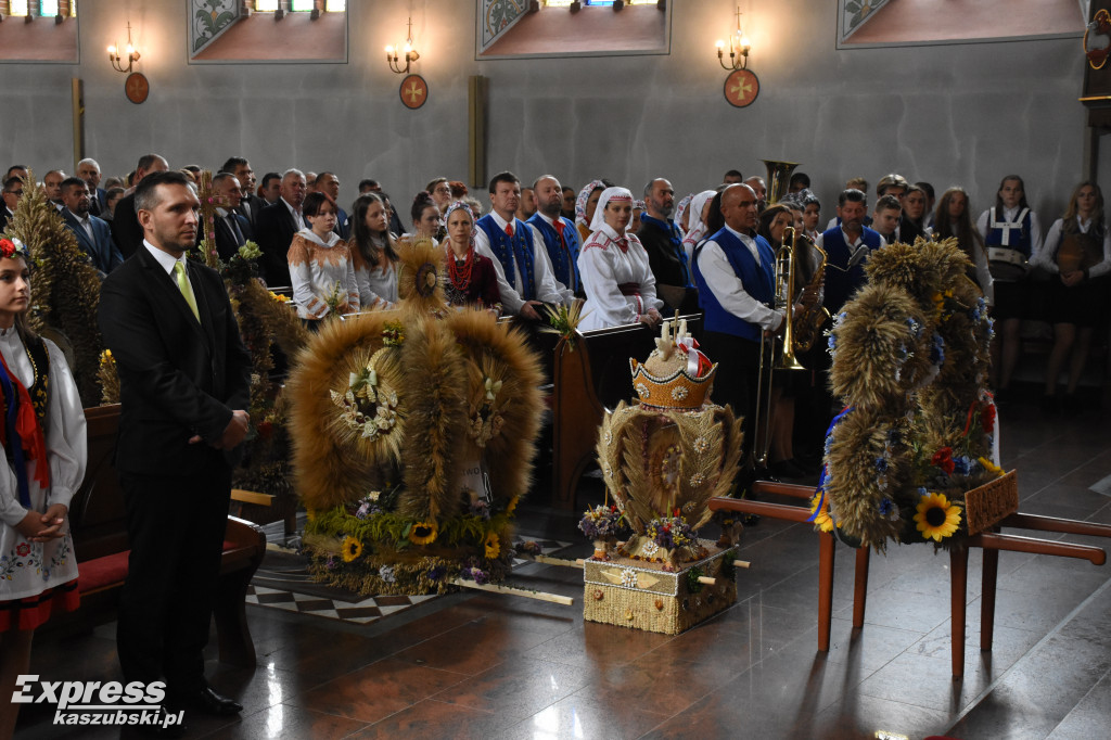 Uroczystość dożynkowa w Przodkowie