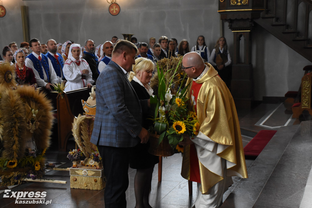Uroczystość dożynkowa w Przodkowie