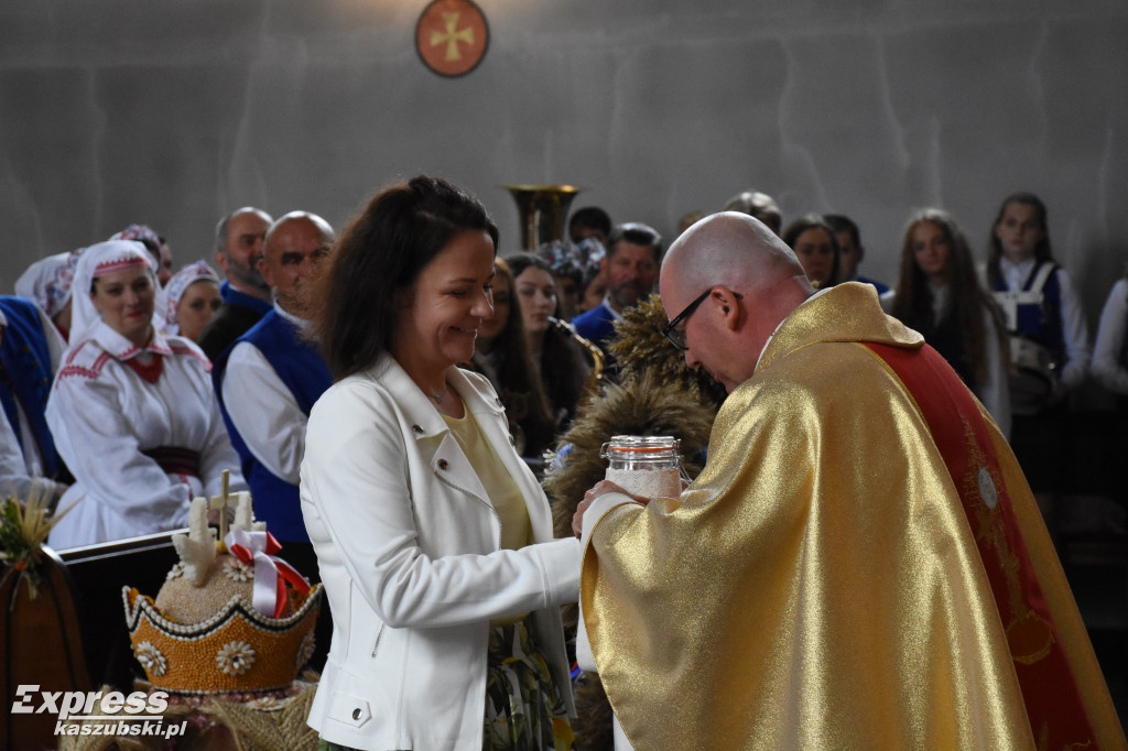 Uroczystość dożynkowa w Przodkowie