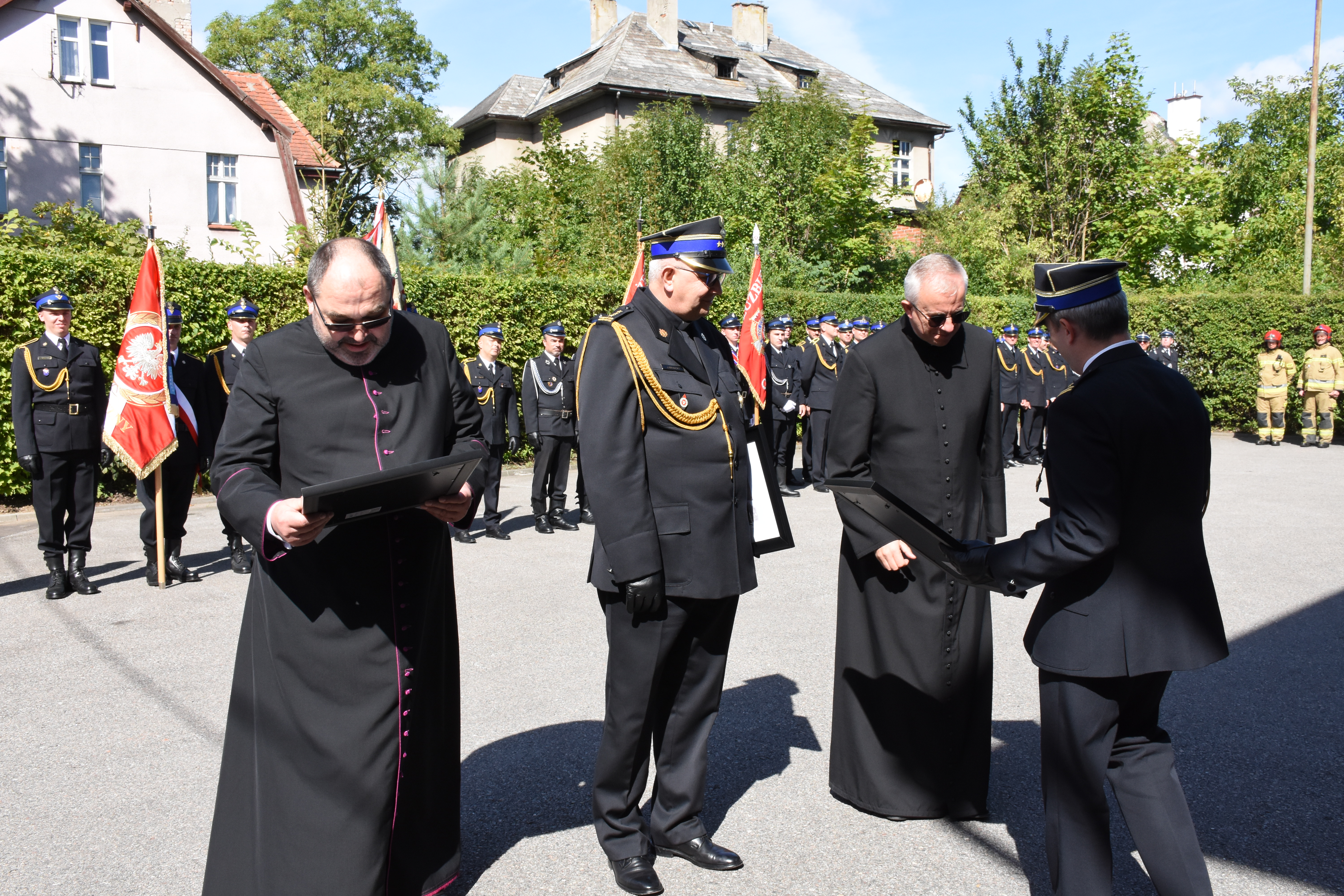 60-lecie Zawodowej Staży Pożarnej - uroczystość