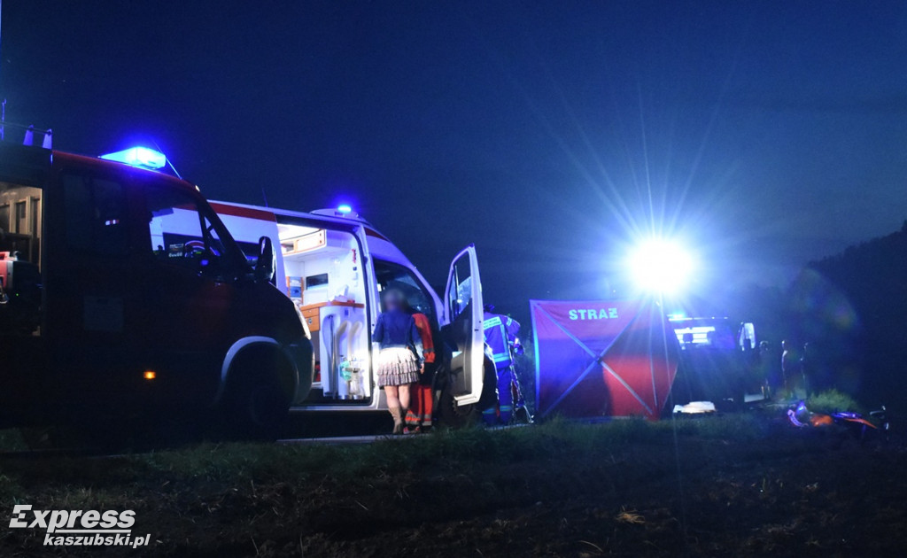 Wypadek w Wygodzie Łączyńskiej