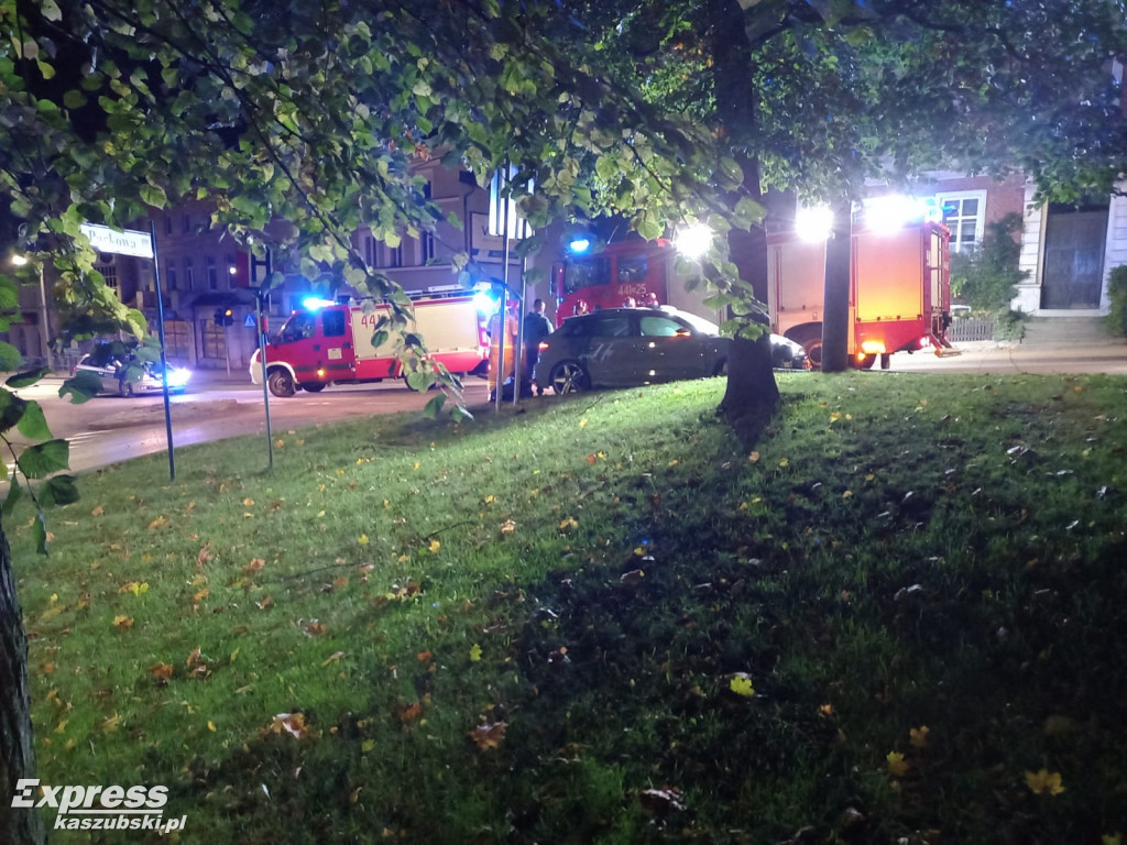 Wypadek w Kartuzach - Plac Brunona