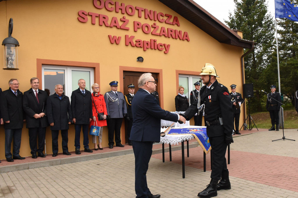 Sztandar dla OSP Kaplica