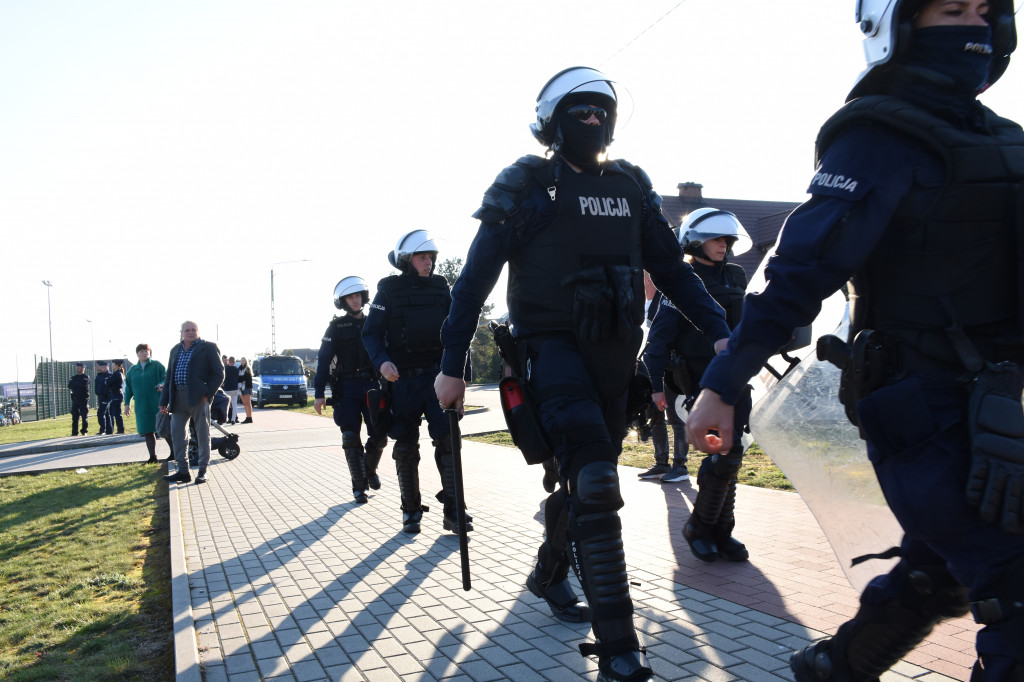 Wyjątkowe środki bezpieczeństwa w Stężycy