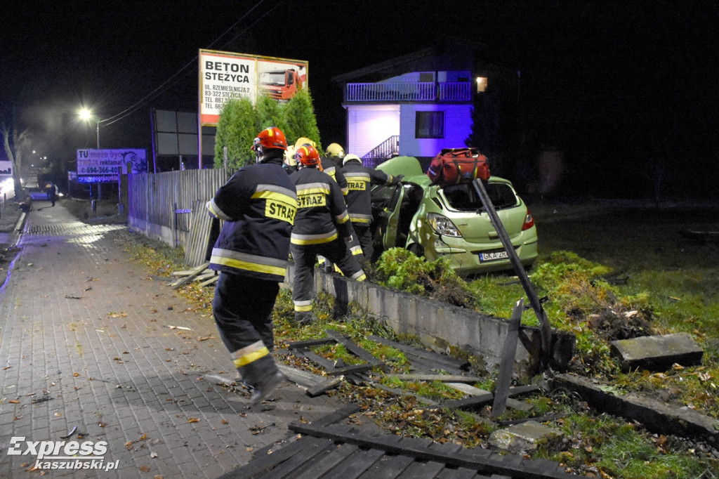 Wypadek w Porębach (gm. Sierakowice)
