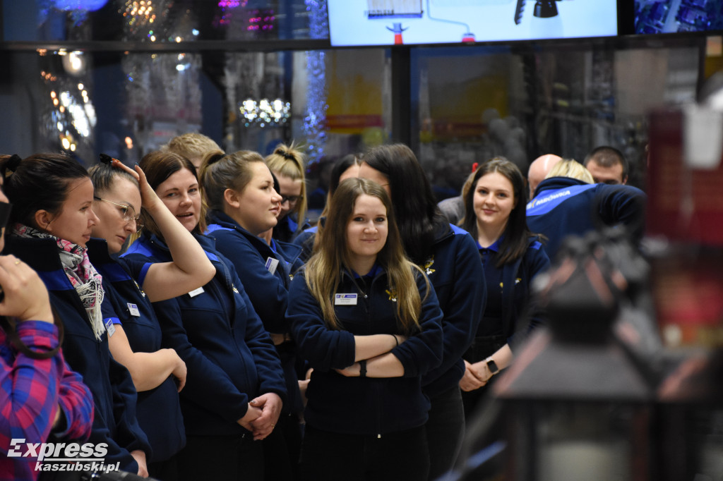 Market Mrówka w Sierakowicach - poświęcenie obiektu