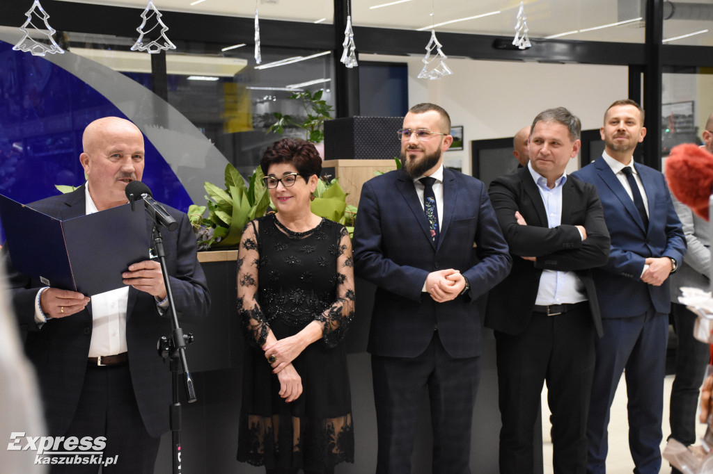 Market Mrówka w Sierakowicach - poświęcenie obiektu
