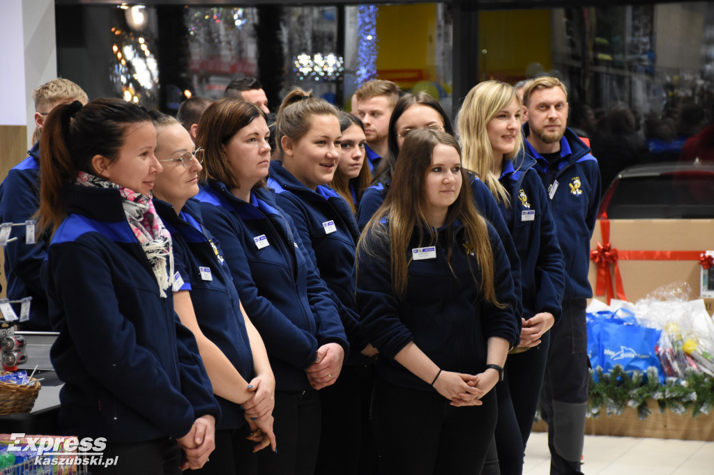 Market Mrówka w Sierakowicach - poświęcenie obiektu