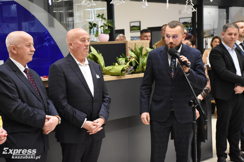 Market Mrówka w Sierakowicach - poświęcenie obiektu