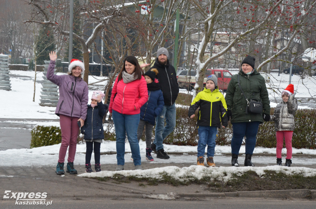 Przejazd Mikołaja z autami terenowymi