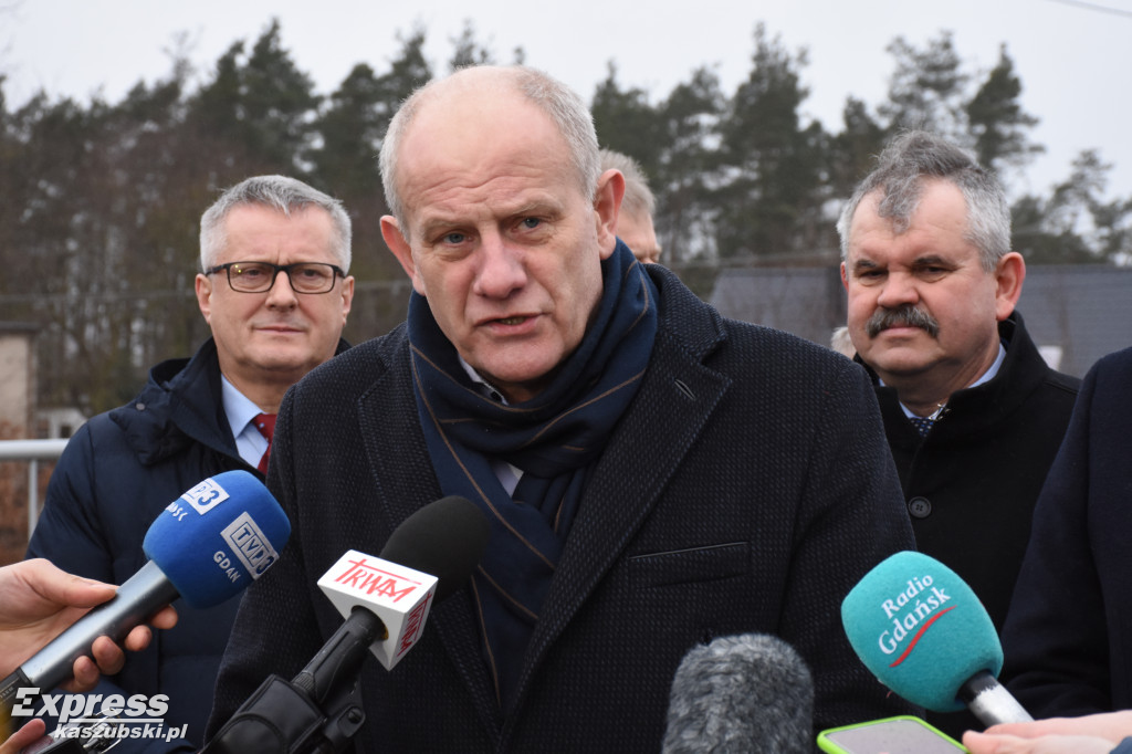 Otwarcie wiaduktu w Niestępowie