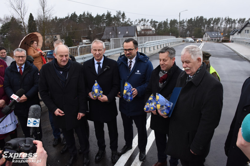 Otwarcie wiaduktu w Niestępowie