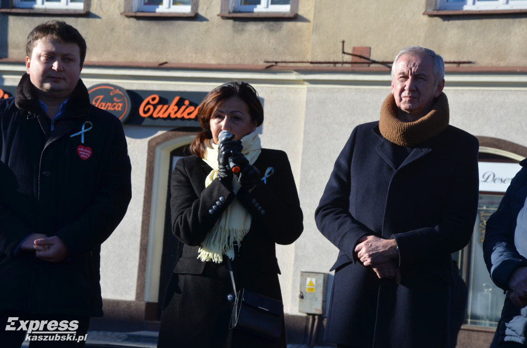 Kartuzy. Wiec poparcia dla Ukrainy