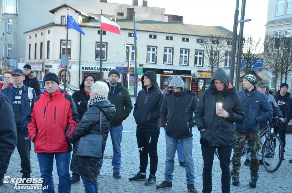Kartuzy. Wiec poparcia dla Ukrainy