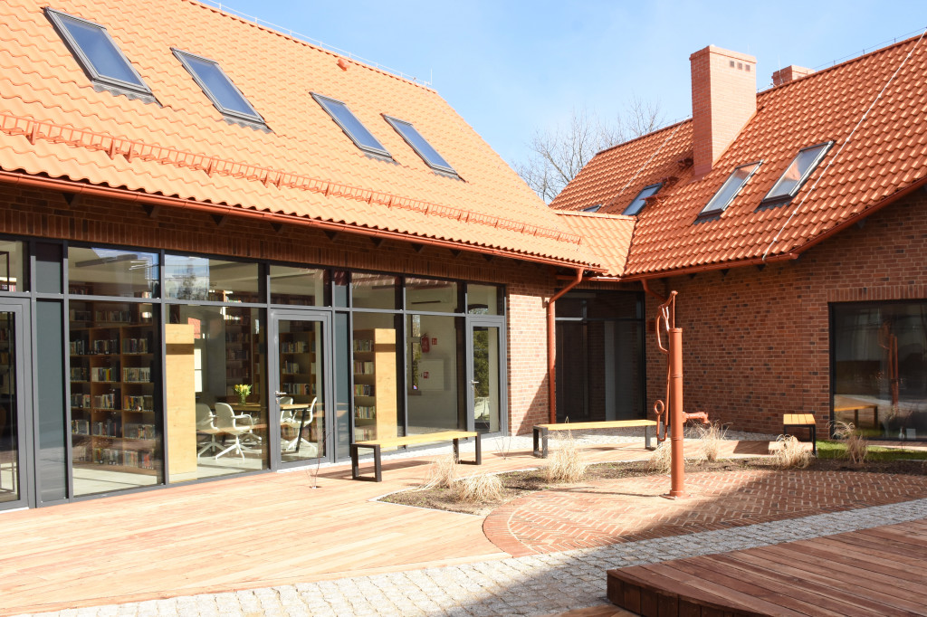 Otwarcie biblioteki w Stężycy