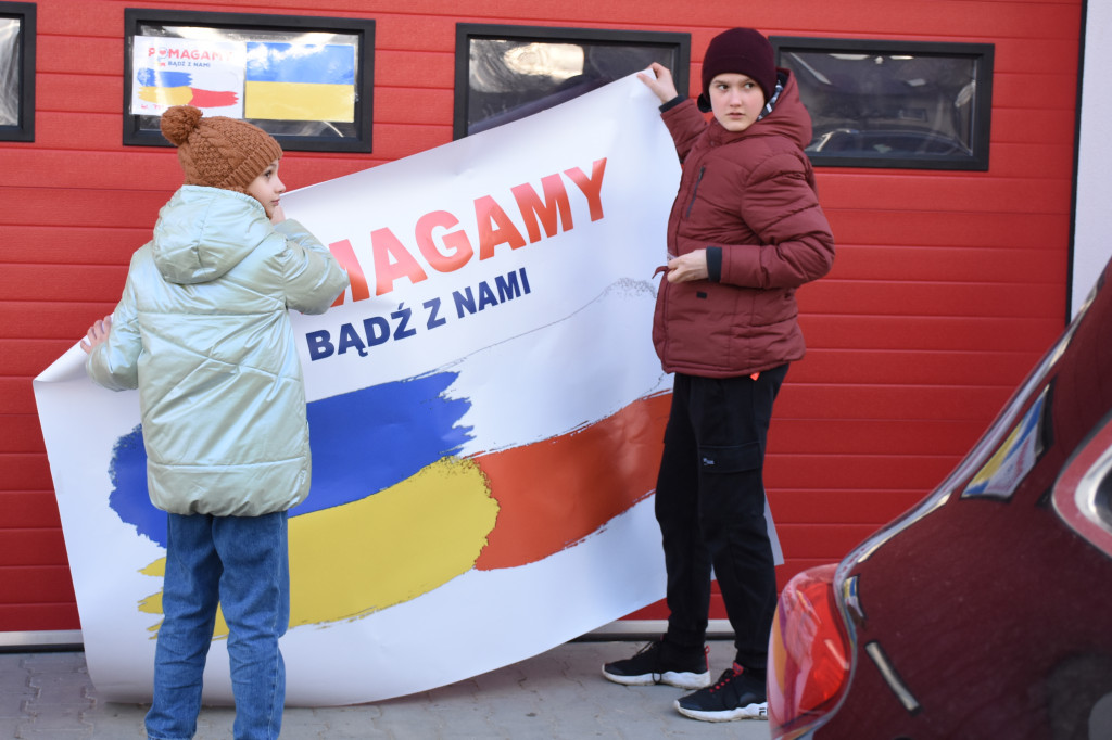 Do punktu przy OSP Skrzeszewo trafiają dary
