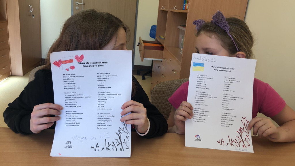 Prace dzieci i pomoc dla uchodźców ze SP w Baninie