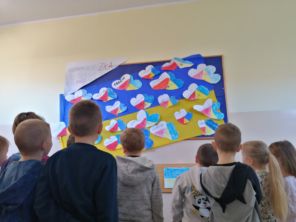 Prace dzieci i pomoc dla uchodźców ze SP w Baninie