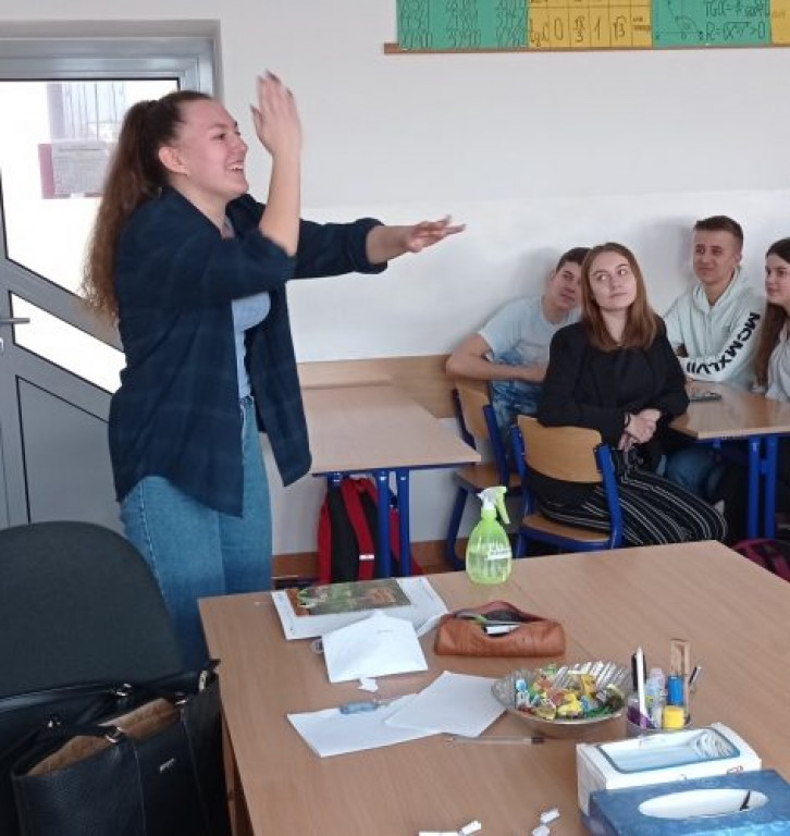 Niecodzienne zajęcia w ZSP Sierakowice