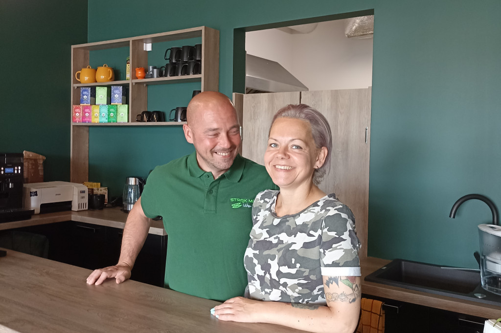 Pierwszy w powiecie bar wege Strąk Man w Baninie