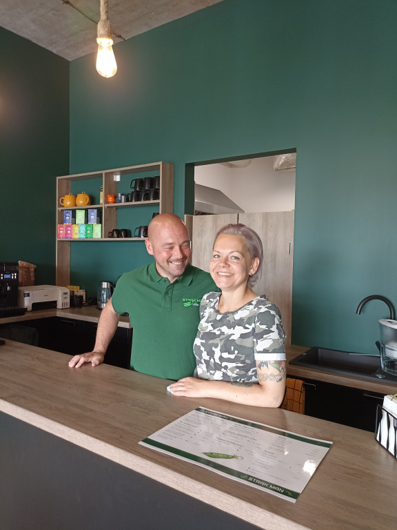 Pierwszy w powiecie bar wege Strąk Man w Baninie