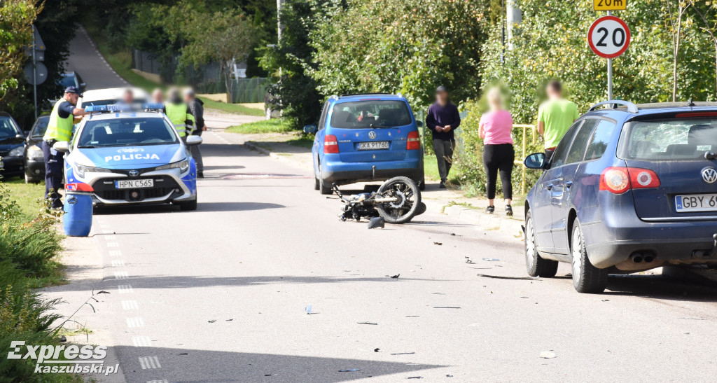 Wypadek w Gapowie (gm. Stężyca)