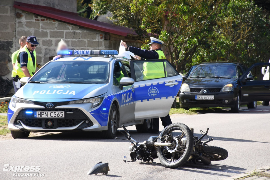 Wypadek w Gapowie (gm. Stężyca)